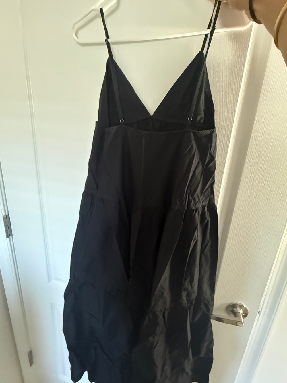 Zara Black Spaghetti-Strap Maxi Dress - Picture 4 of 5